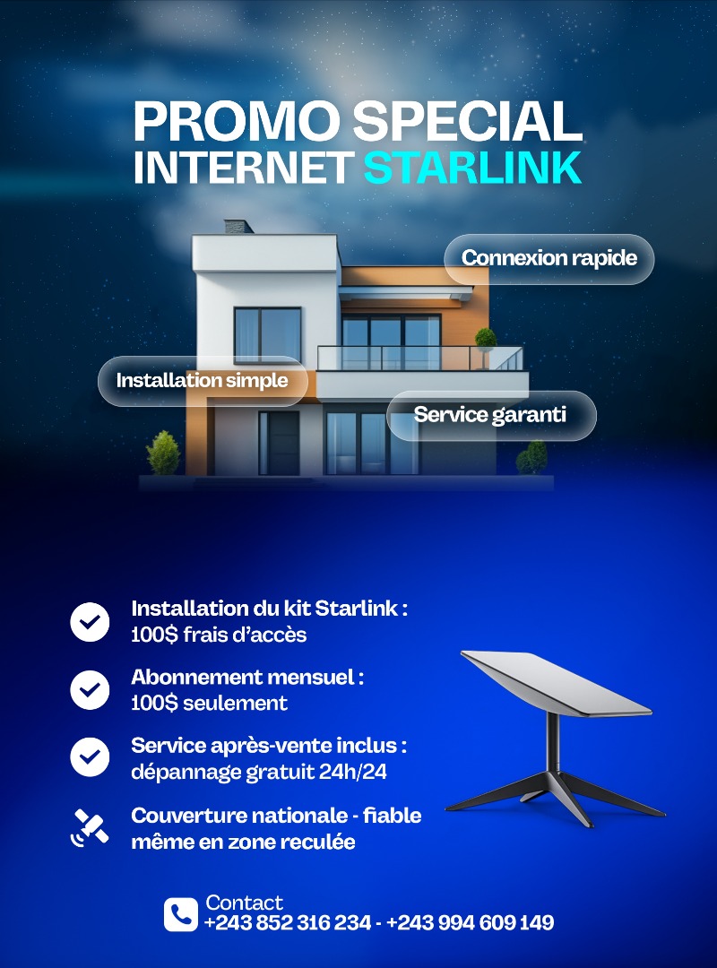Promo Internet Starlink